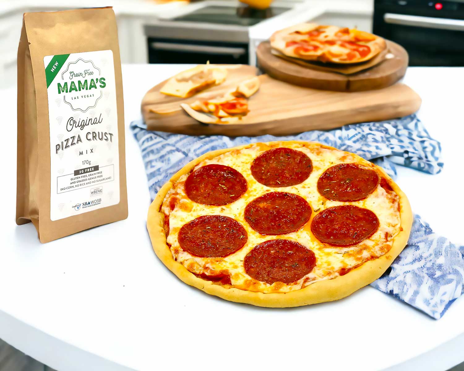 Gourmet Grain Free Mama's Original Pizza Crust Mix